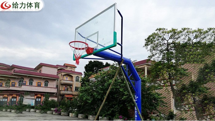 固定籃球架