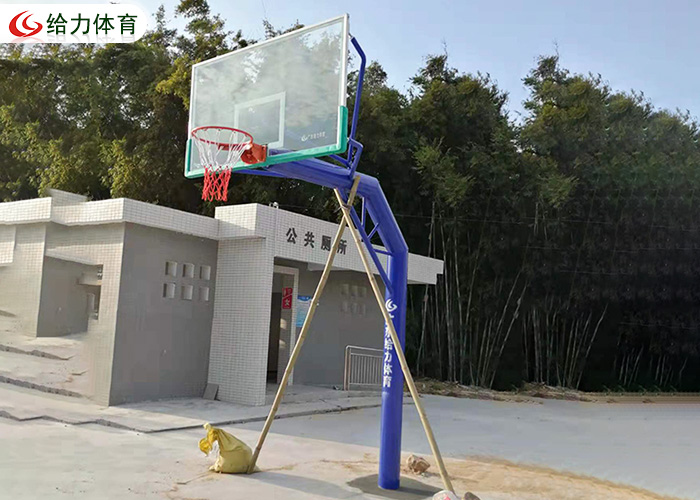 地埋式籃球架